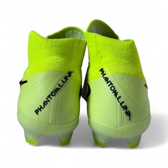 Nike Phantom Luna 2 II Elite FG Soccer Cleats Volt Gray Size Men's 7/Women 8.5 - Picture 6 of 8